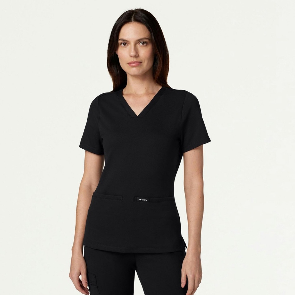 Women’s black scrub top size Medium